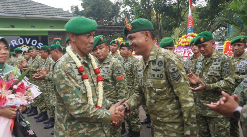 Tradisi Korps Pelepasan Warga Kodim 0510/Tigaraksa, Letkol Inf Yudho Setyono, S.H. Dilepas Penuh Kehangatan
