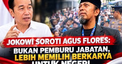 Jokowi Soroti Agus Flores: Bukan Pemburu Jabatan, Lebih Memilih Berkarya untuk Negeri