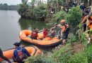 Danramil 03/Legok Ikut Langsung Pencarian Korban Tenggelam di Danau Bekas Galian Desa Jatake.