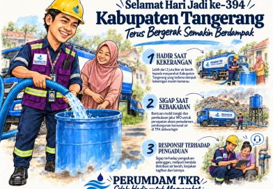 Wujudkan Kabupaten Tangerang Tetus Bergerak,Semakin Berdampak : Perumdam TKR Terus Tingatkan Pelayanan Terbaik Bagi Masyarakat Wujudkan Kabupaten Tangerang Tetus Bergerak,Semakin Berdampak : Perumdam TKR Terus Tingatkan Pelayanan Terbaik Bagi Masyarakat