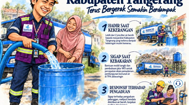 Wujudkan Kabupaten Tangerang Tetus Bergerak,Semakin Berdampak : Perumdam TKR Terus Tingatkan Pelayanan Terbaik Bagi Masyarakat Wujudkan Kabupaten Tangerang Tetus Bergerak,Semakin Berdampak : Perumdam TKR Terus Tingatkan Pelayanan Terbaik Bagi Masyarakat