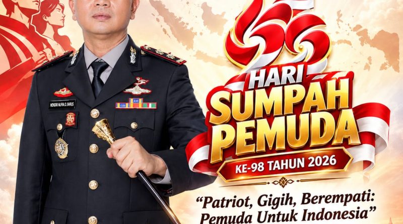 Sumpah Pemuda ke-98, Polres Simalungun: Pemuda Adalah Kekuatan Indonesia yang Lebih Maju