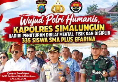 Wujud Polri Humanis, Kapolres Simalungun Hadiri Penutupan Diklat Mental, Fisik dan Disiplin 335 Siswa SMA Plus Efarina. Wujud Polri Humanis, Kapolres Simalungun Hadiri Penutupan Diklat Mental, Fisik dan Disiplin 335 Siswa SMA Plus Efarina.